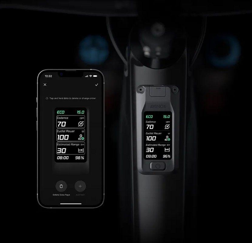 Avinox Velo de Ville DJI Display